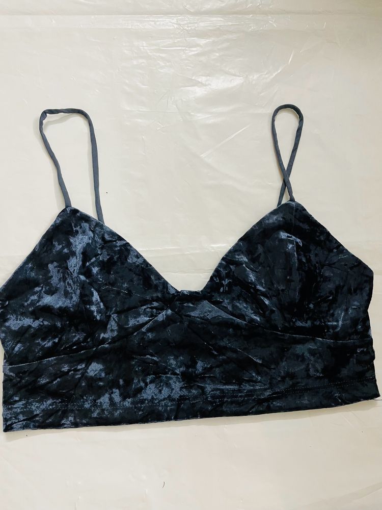 Zara Velvet Top