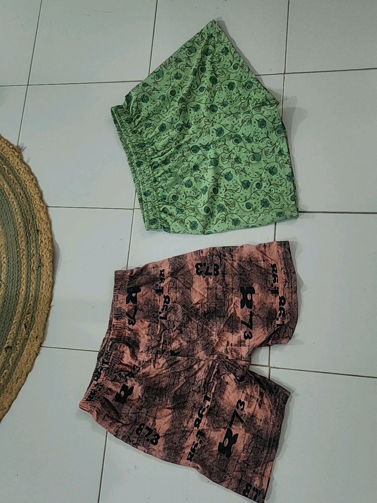 Combo Of Daily Wear Shorts Very Soft Material