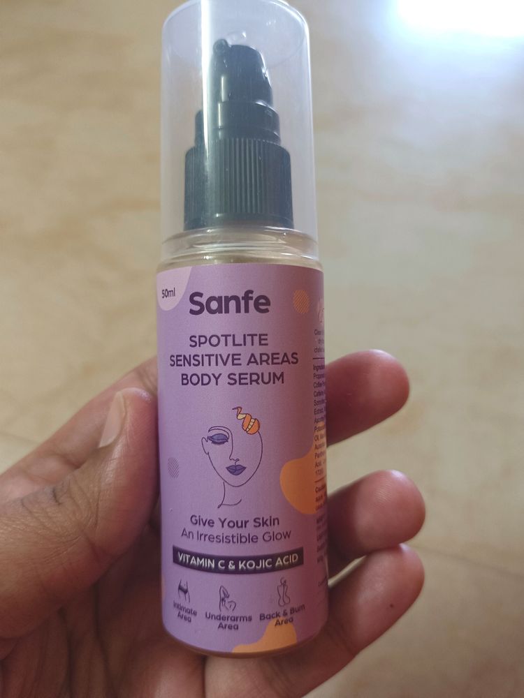 Body Serum For Sensitive Skin By Sanfe