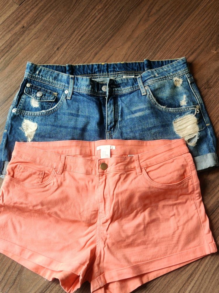 Combo Of 2 Pairs Shorts