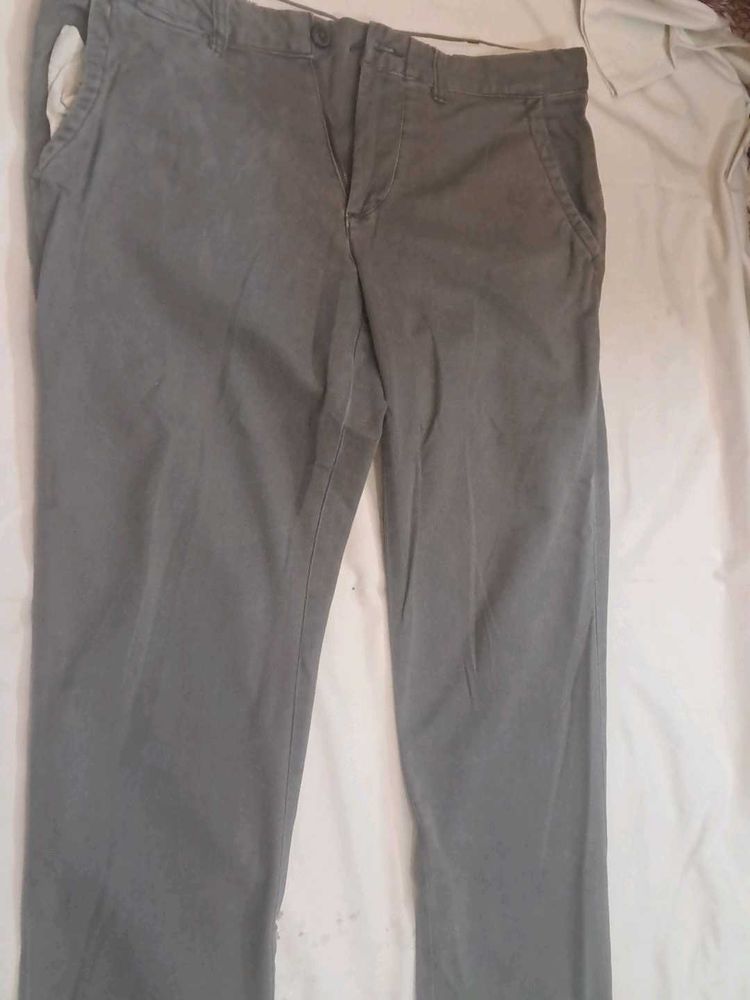 Cotton Trouser Grey Color