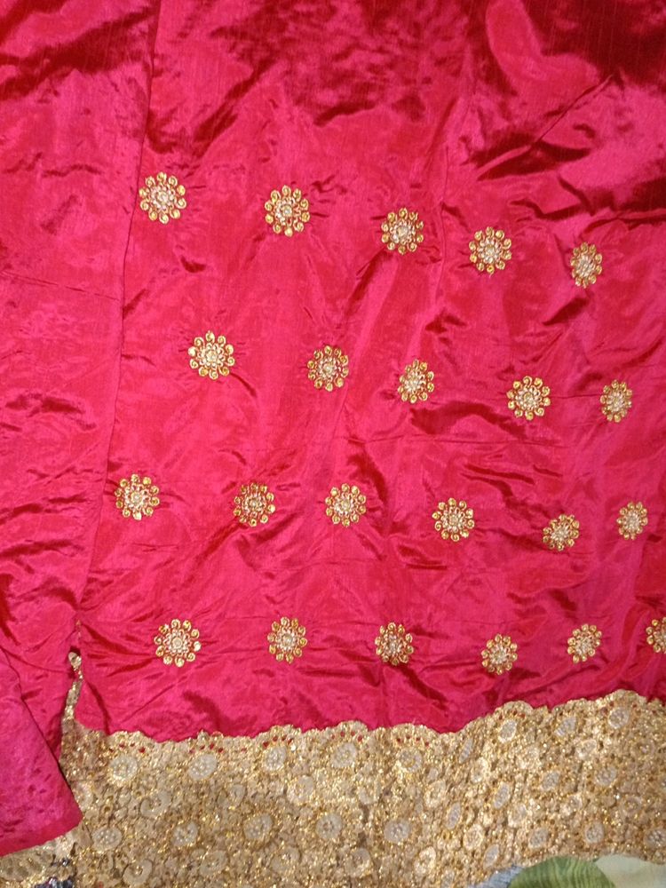 Women New Party Wear Saree With Stitched Blouse