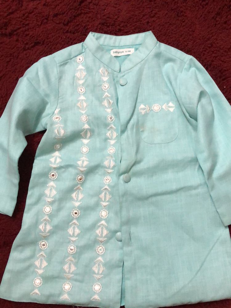 Boy Traditional Kurta, Side Cut, New