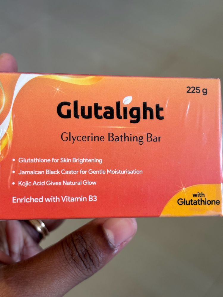 Sealed Glutalight Glutathion Glycerin Soap Whiteni