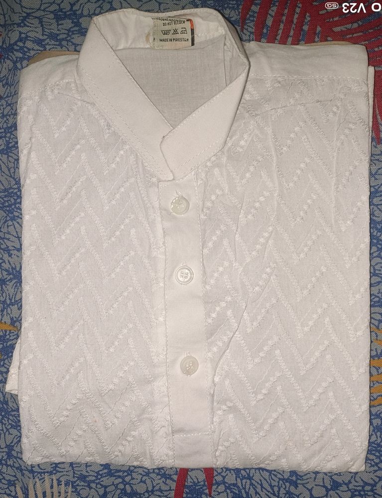 White Cotton Kurti