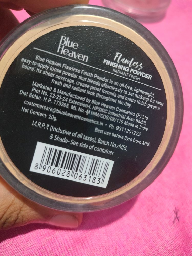 Blue Heaven Loose Powder