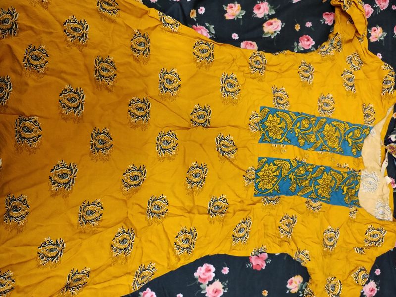 Yellow Kurti