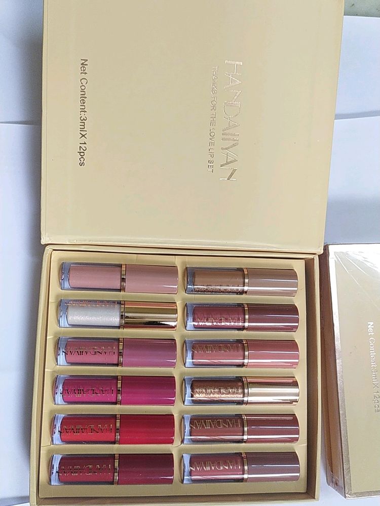 Handaiiyan 12pcs Matte Liquid Lipstick Set Hd