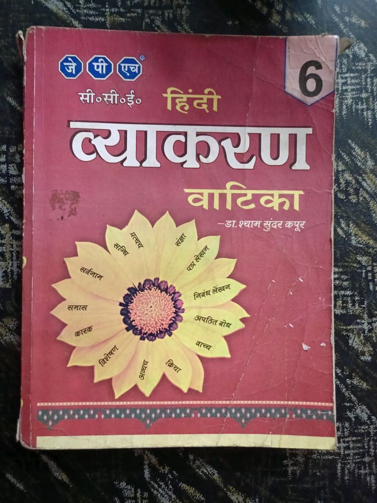 Hindi Grammar Book Of Class 6