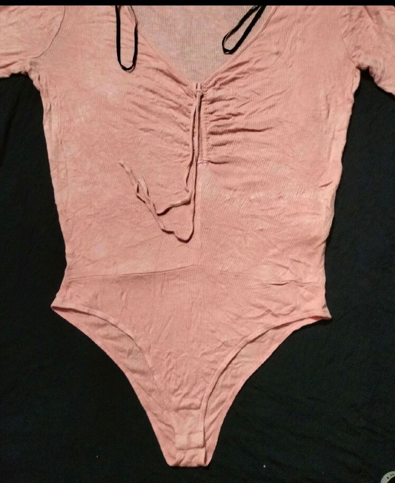 Forever 21 Peach Bodysuit