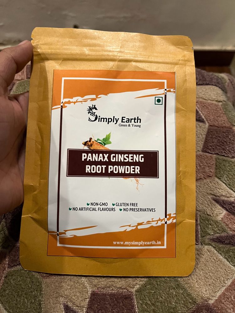 Selling  New Simply Earth Panax Ginseng Powder