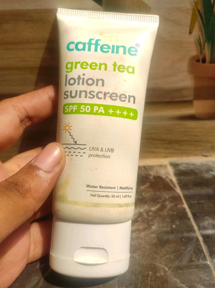 M Caffeine Sunscreen