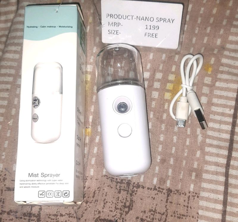 Nano Mist Sprayer For Face Skin Moisturizer