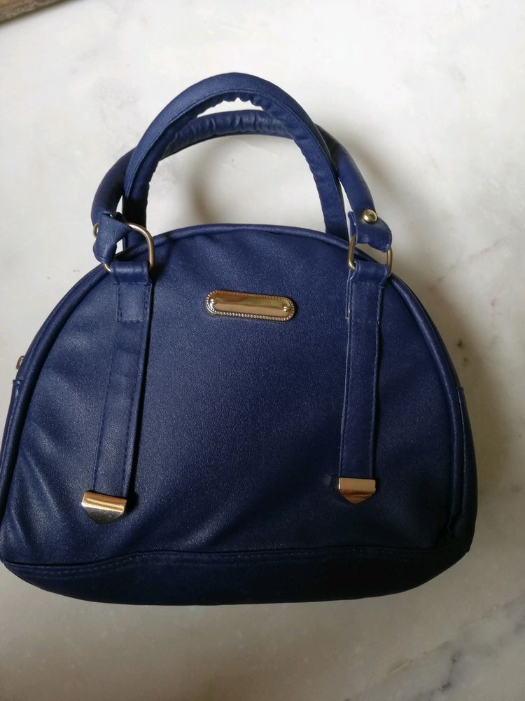 Blue Handbag