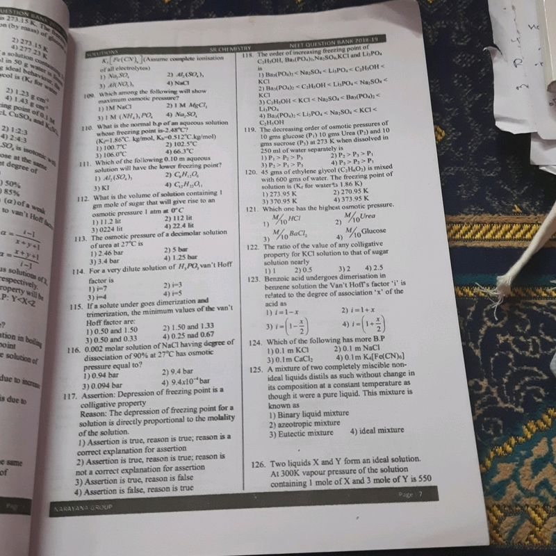 neet chemistry material  and question bank