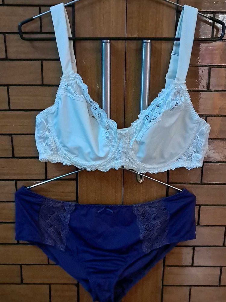 Combo Of Five Imported Fabric Bra N Panty