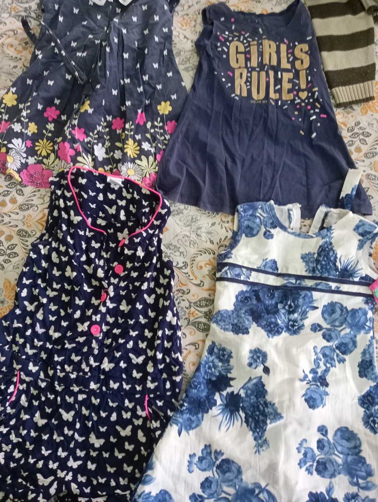 Pack Of 4 Frocks