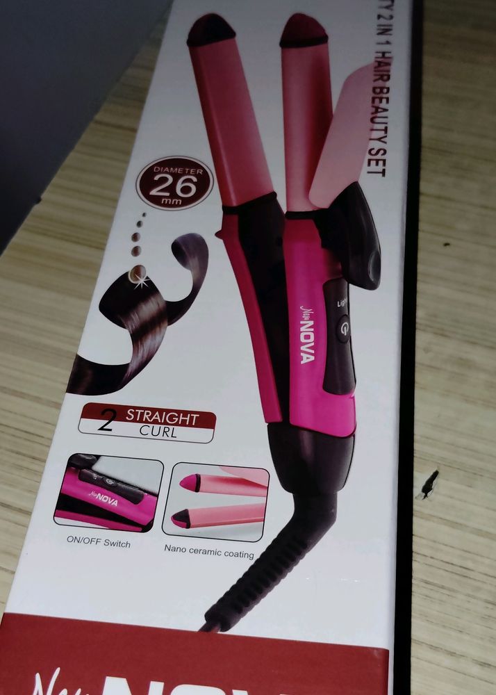 2 In 1 Hair Straightener