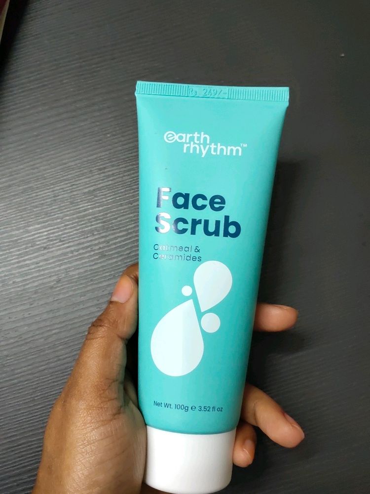 Earth Rhythm Face scrub ( New once just tested)