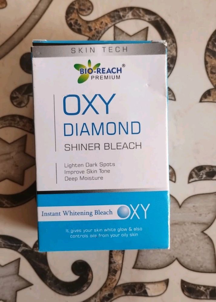 Oxy diomond bleech for face