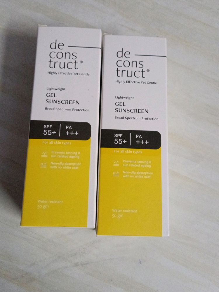 Combo Of 2 Deconstruct SPF 55+ Gel Sunscreen