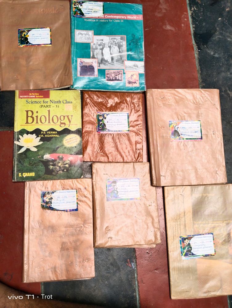 All Set Of Class 9th Ncert Books With A Freebies