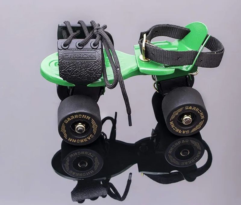 Rolling Skates In Blue And Black Colour