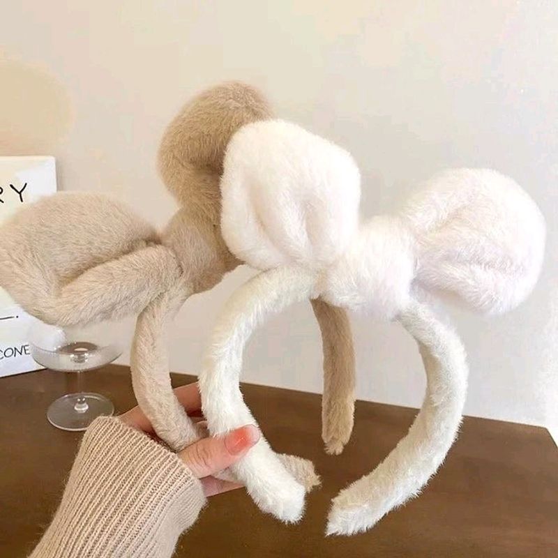 Imported Fur Mickey Hairband