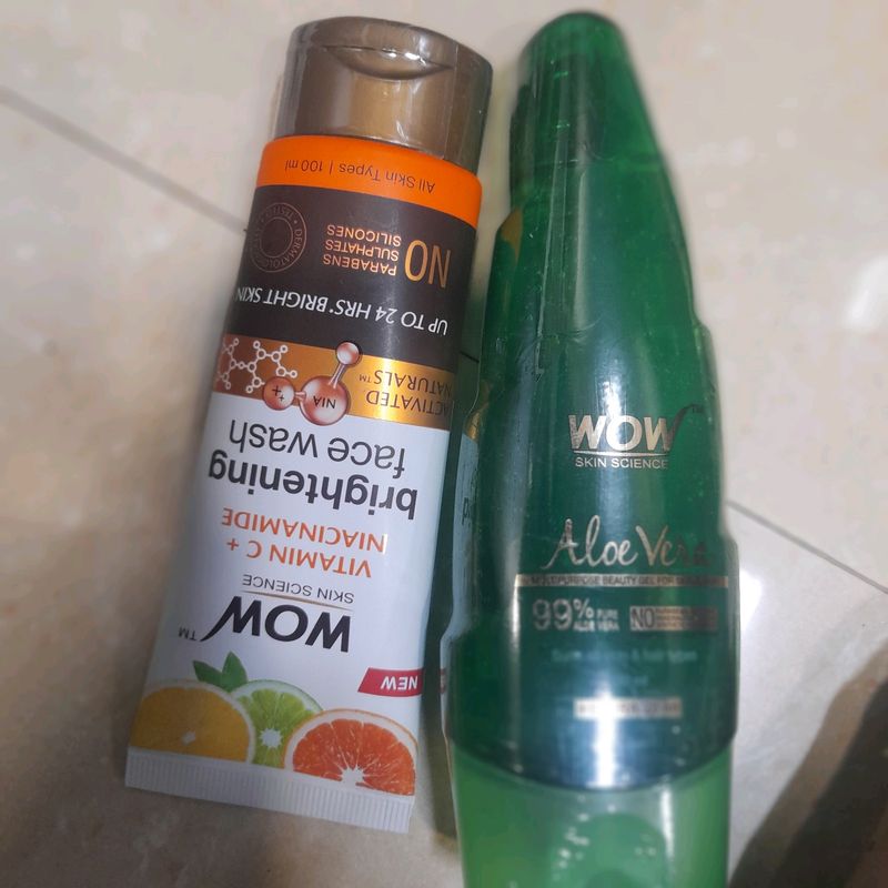 Combo Face Wash + Aloeveera Gel