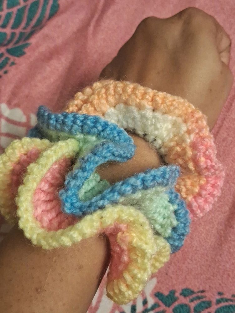 Handmade Crochet Scrunchies