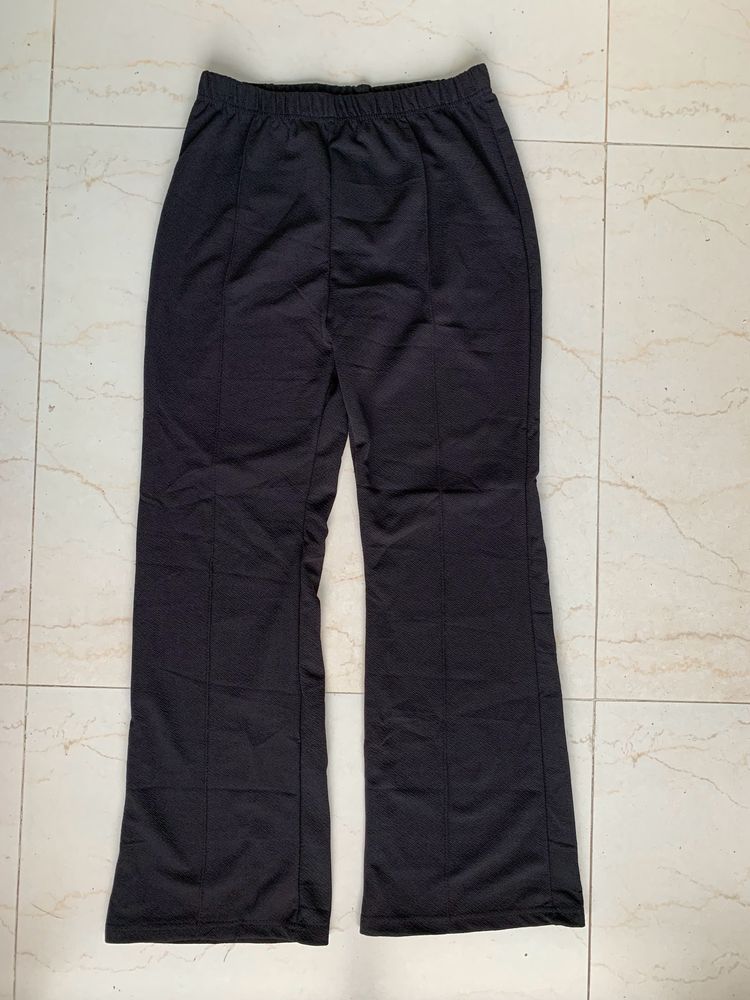 Black Flared Pant