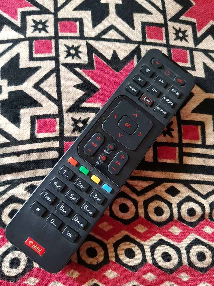 Airtel STB Set Top Box Remote Digital