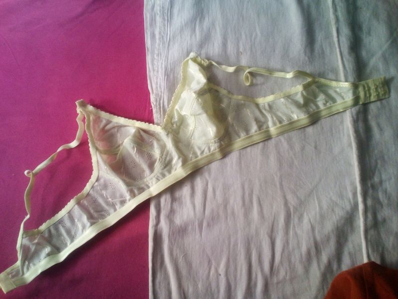 Light Yellow Unused Bra