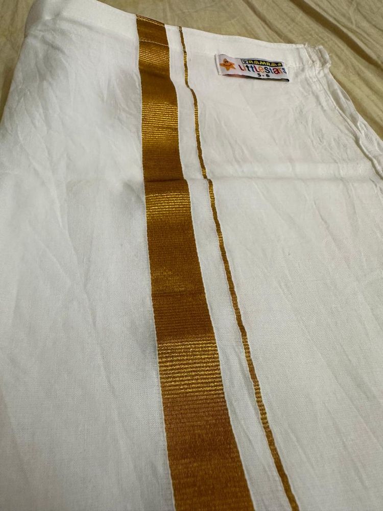 Ramraj Velcro Dhoti - Boys - 5-6yrs