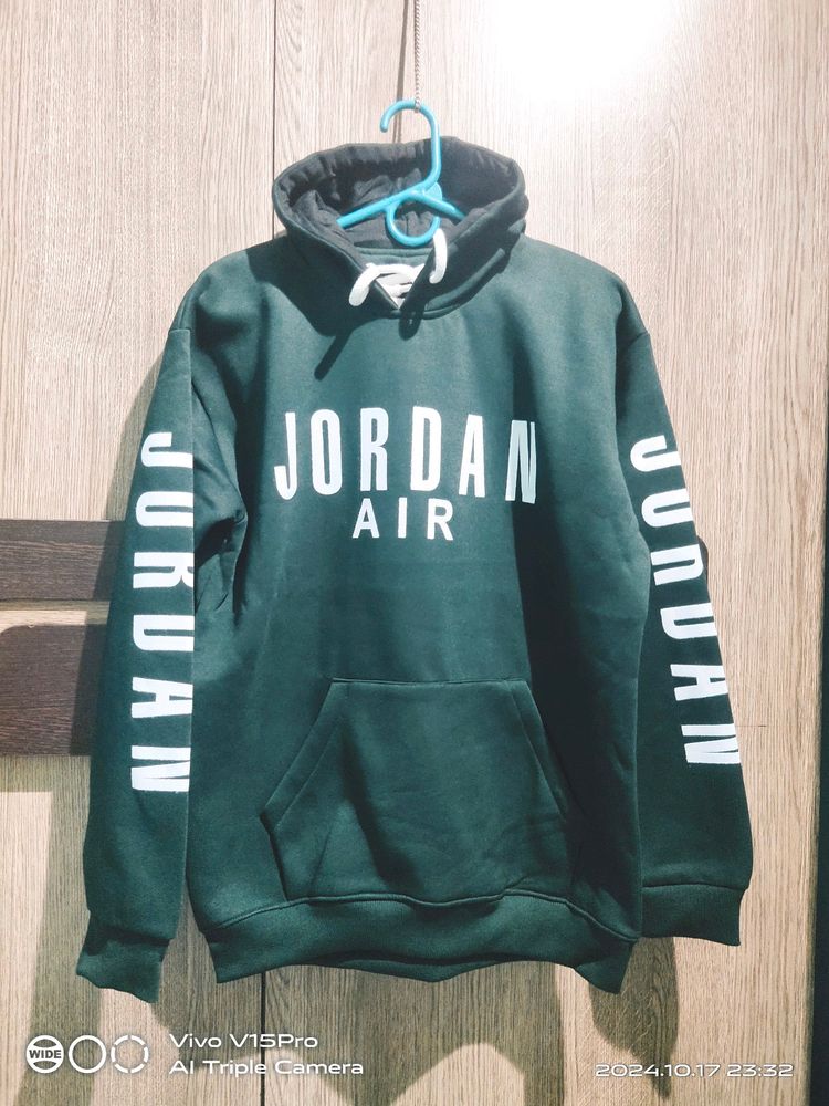 Jordan Logo Printed  Kangaroo pocket hoodie