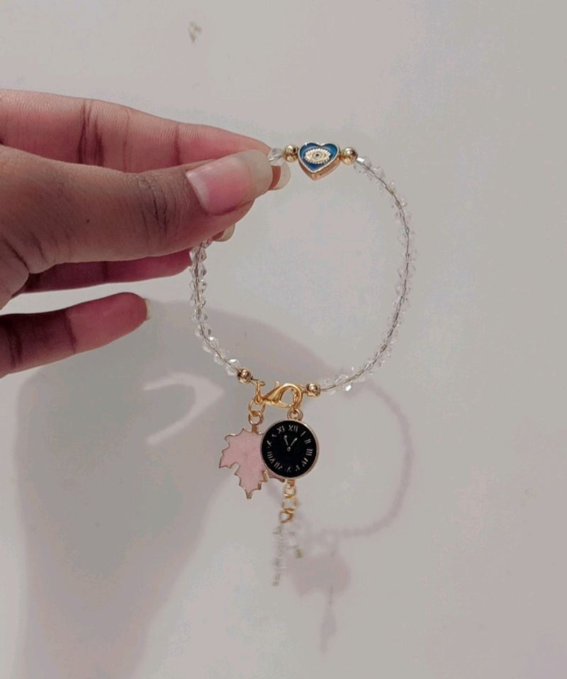 Transparent Crystal,Charms Bracelet 💫