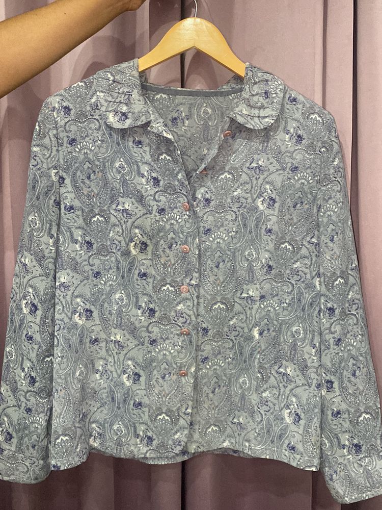 Printed Vintage Shirt Women