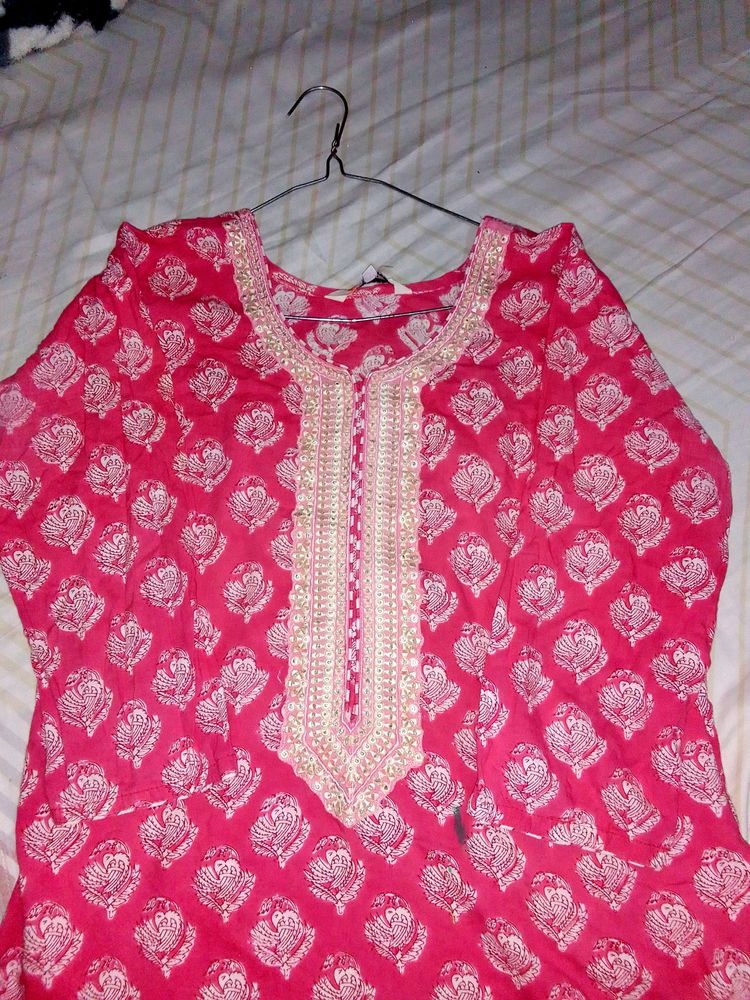 Pink Women Kurti💞