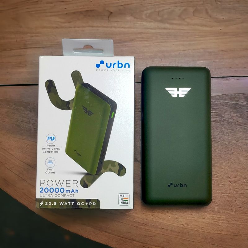 URBN 20000 mAh  22.5W Super Fast Charging