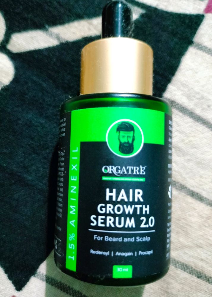 Orgatre Hair And Beard Growth Serum