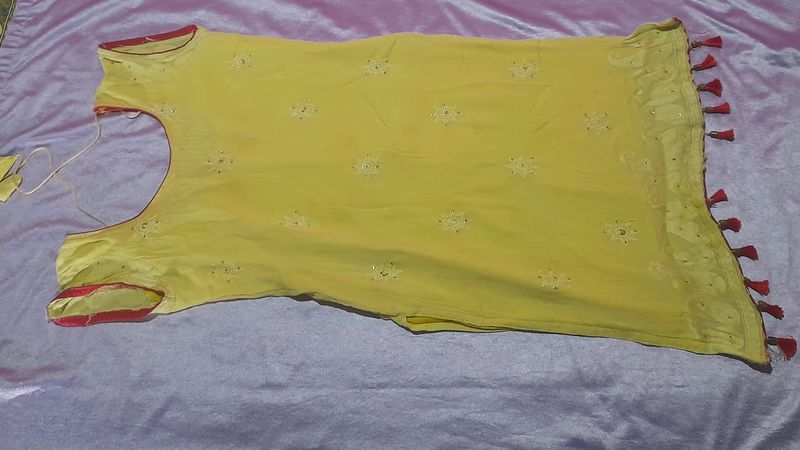 Yellow Kurti