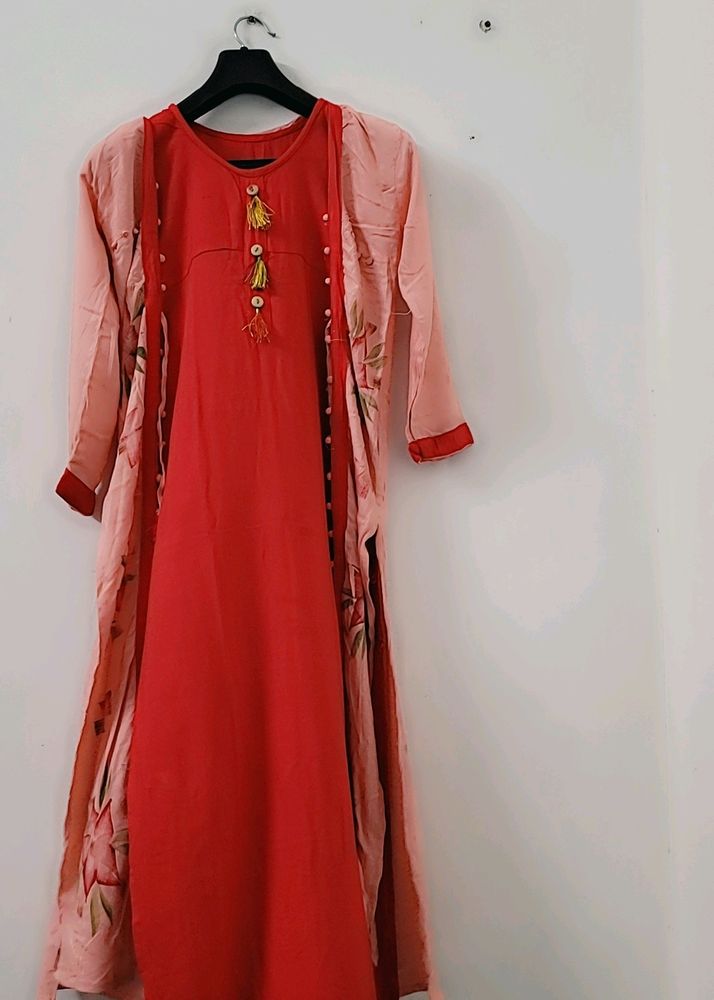 😍 Kurta With Shrug New Condition