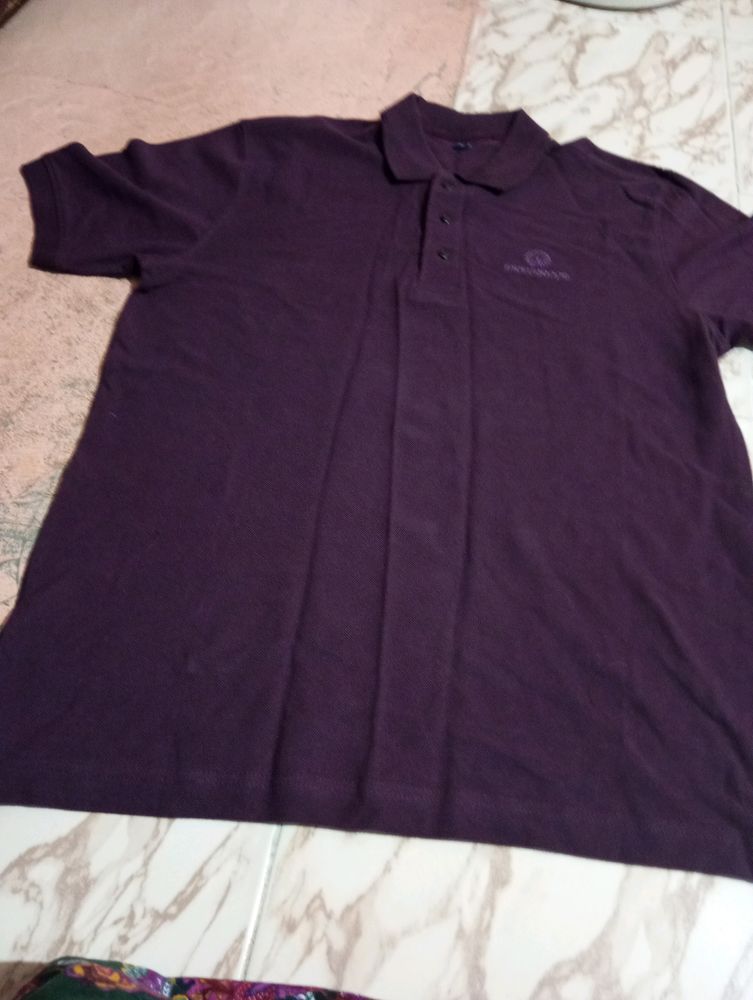 Size L:wine Color New T Shirt