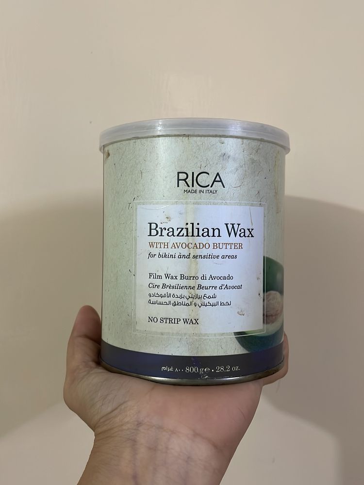 Rica Brazilian Wax With Avocados Butter