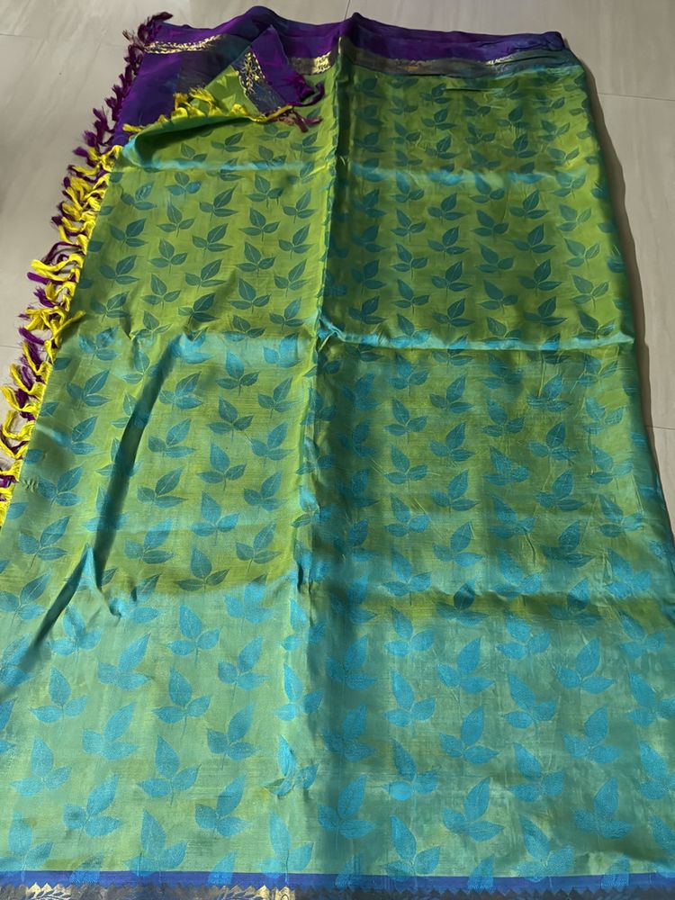 Silk Saree Without Blouse