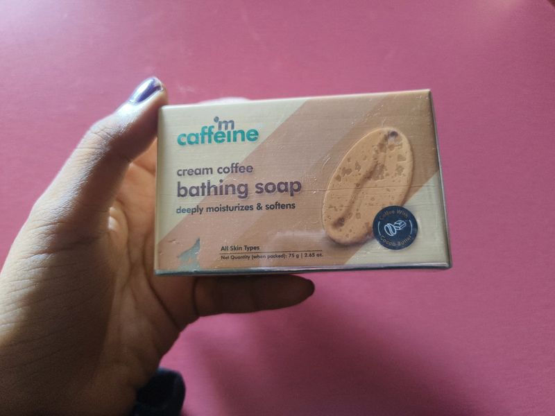 Mcaffiene Cream Coffee Bathing Soap