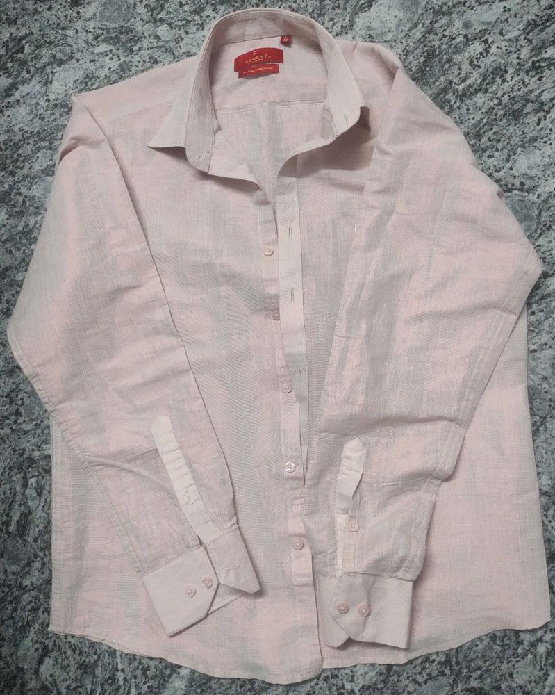 New With Tag 100 % Pure Linen Festive Shirt