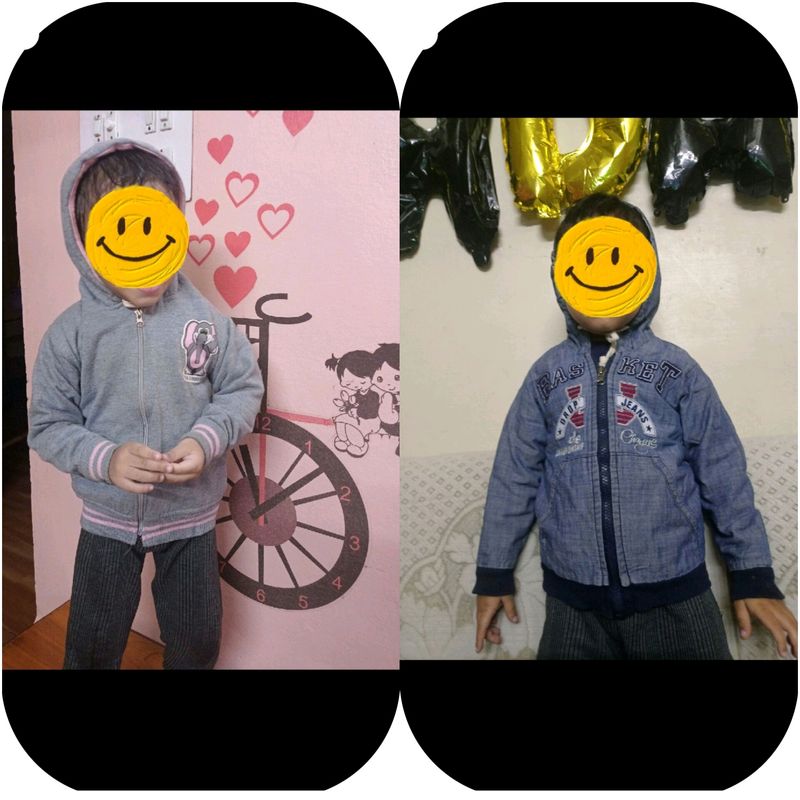 Combo Of  2 Jackets For Girls N Boys