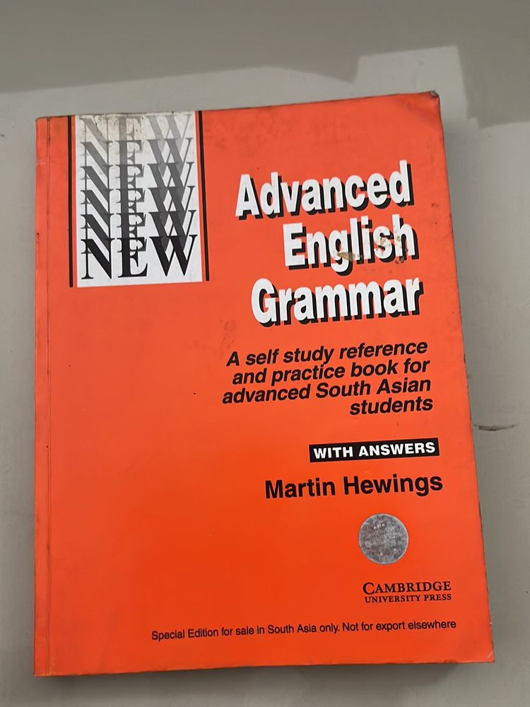 Advanced English Grammar- Martin Hewings