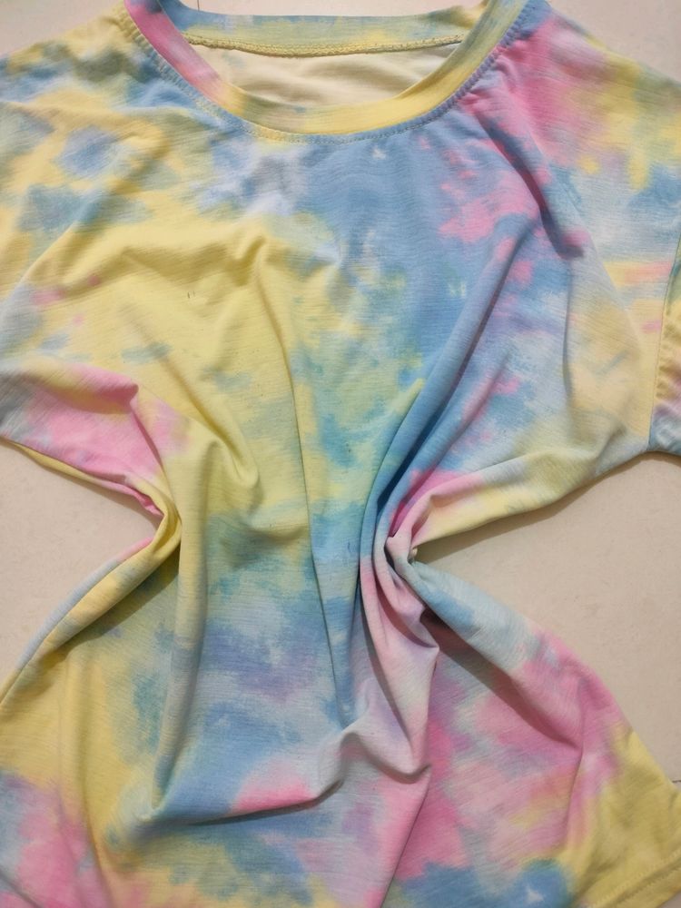 🌈 TIE AND DYE  T-SHIRT 🌈